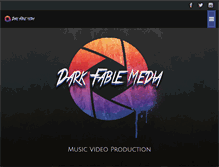 Tablet Screenshot of darkfablemedia.co.uk